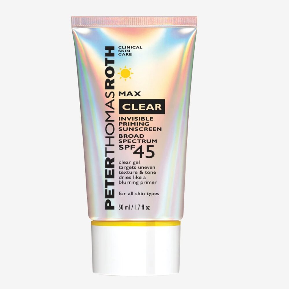 Peter Thomas Roth Max Clear Invisible Priming Sunscreen Broad Spectrum SPF 45